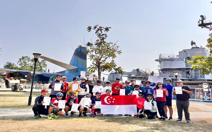 運動與健康,單車騎行,單車旅行,新加坡車友,專案訂製行程,海外車友騎台灣,花東山海大地藝術踩風,嘉南山海美景美食,山海戀單車,單車看見台灣,山海戀車友故事